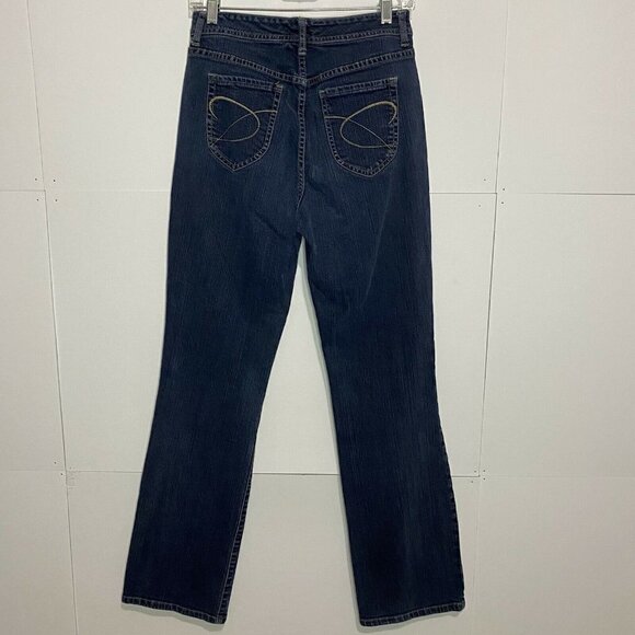 Chico's Platinum Sz 0 Regular (28x31) Bootcut Blue Women's Jeans EUC - Picture 5 of 8